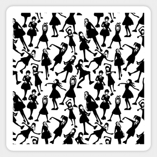 Wednesday's Dance Moves Sticker